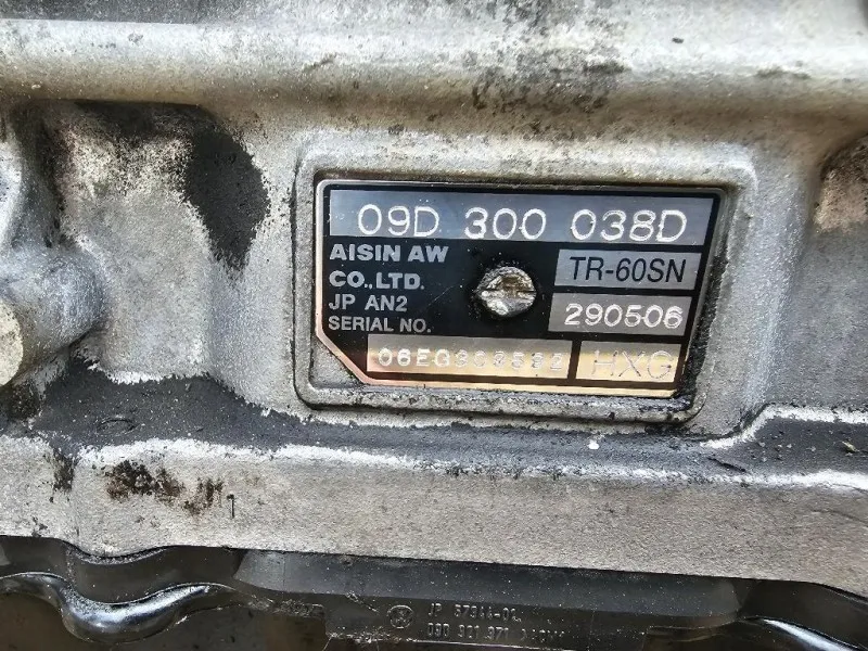 Cambio HXGHPHJXS 09D300038 Audi Q7 4LB 2006