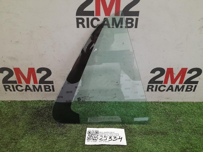 Cristallo Fisso Porta POST DX 95375245 Opel Mokka 2013