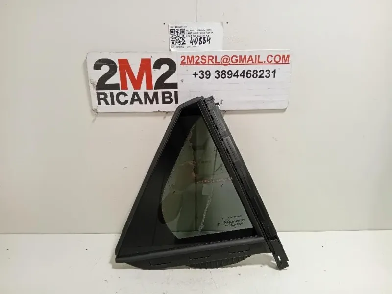 Cristallo Fisso Porta POST DX 9825845380 Peugeot 2008 I 2016