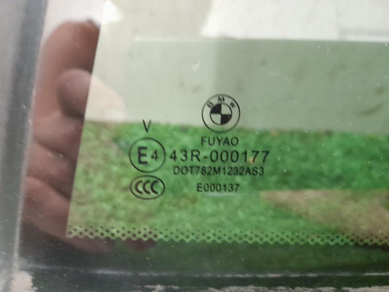 Cristallo Fisso Porta POST SX 51357269563 Bmw Serie 1 F20 Berlina 2012