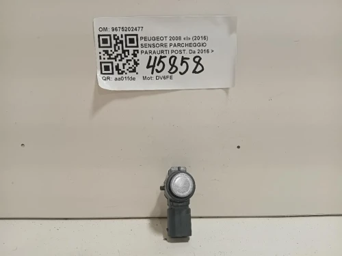 Sensore Parcheggio Paraurti POST 9675202477 Peugeot 2008 I 2016