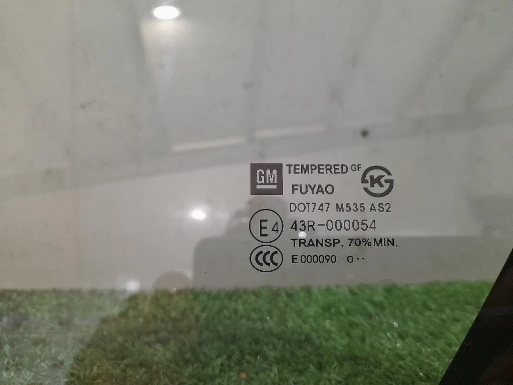 Cristallo Fisso Porta POST SX 96833087 Chevrolet Cruze 2009