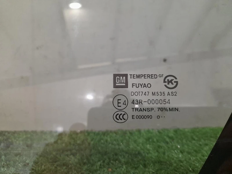 Cristallo Fisso Porta POST SX 96833087 Chevrolet Cruze 2009