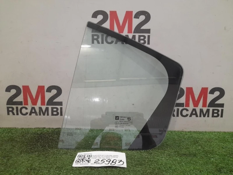 Cristallo Fisso Porta POST SX 96833087 Chevrolet Cruze 2009