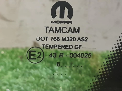 Cristallo Fisso Porta POST SX 43R-004025 Fiat TIPO II 2016