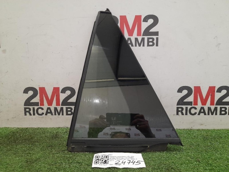 Cristallo Fisso Porta POST SX 73460TL4G01 Honda Accord IX SW 2009
