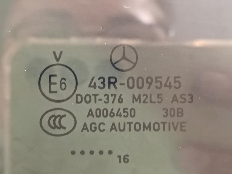 Cristallo Fisso Porta POST SX A2927300355 Mercedes Classe GLE W166 2015