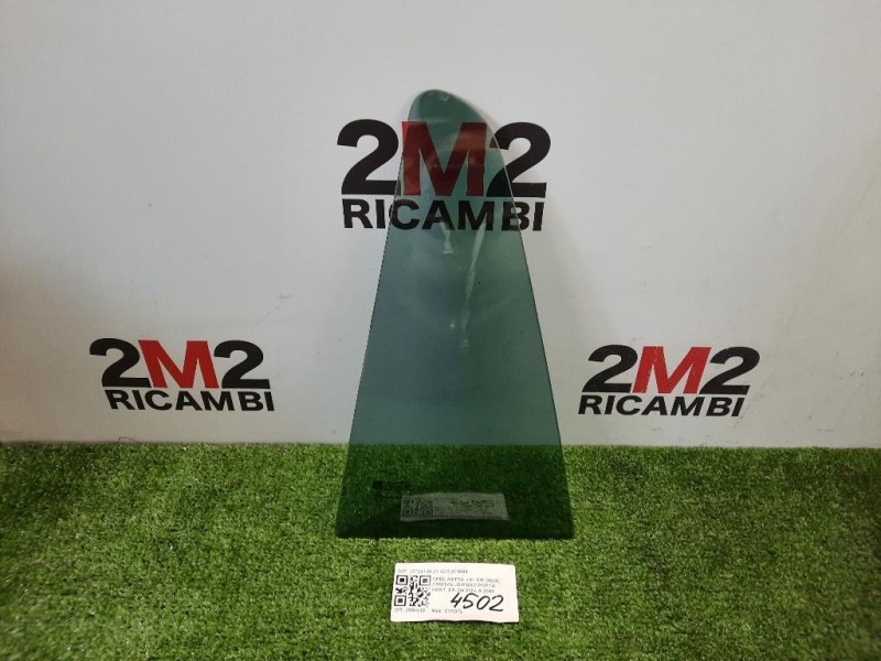 Cristallo Fisso Porta POST SX 13124139 E1 43R-001604 Opel Astra H SW 2005