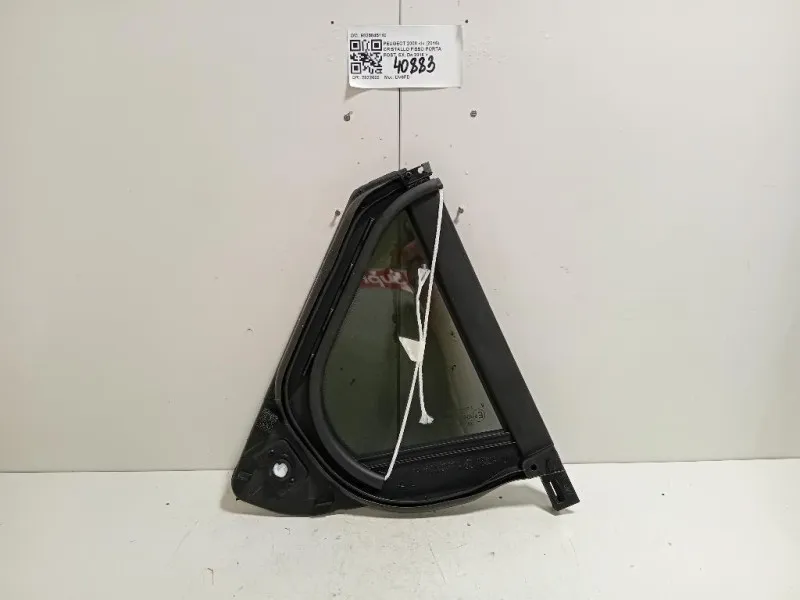 Cristallo Fisso Porta POST SX 9825845180 Peugeot 2008 I 2016