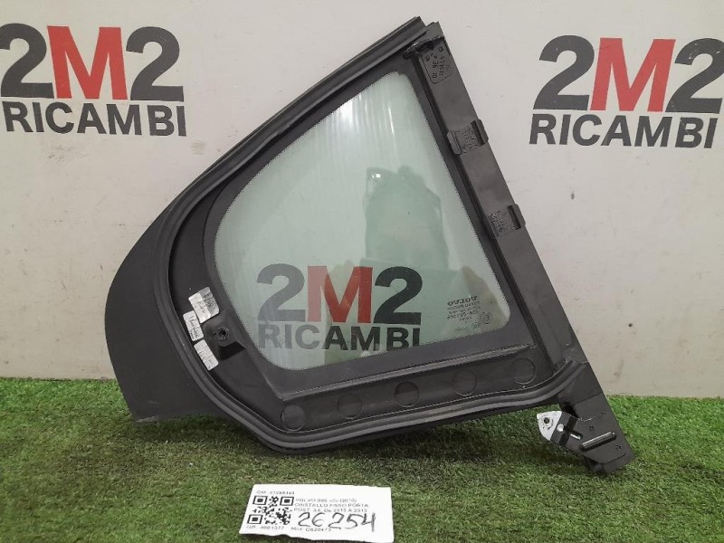 Cristallo Fisso Porta POST SX 31385448 Volvo S60 II 2010