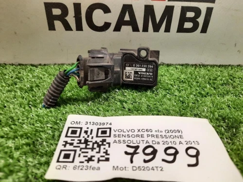 Sensore Pressione Assoluta 31303974 Volvo XC60 I 2009