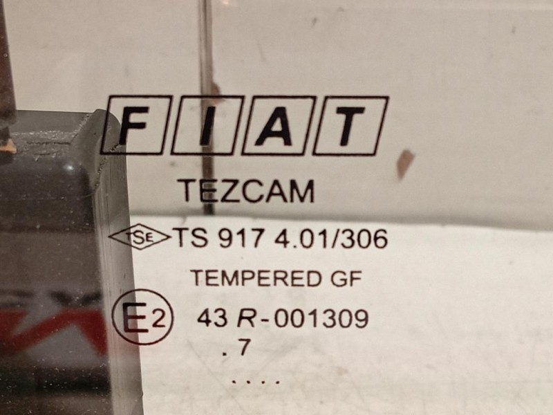 Cristallo Porta Scorrevole POST DX 51814751 Fiat Doblò III 2010