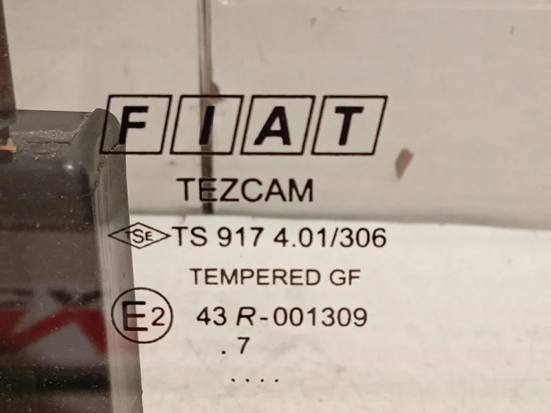 Cristallo Porta Scorrevole POST DX 51814751 Fiat Doblò III 2010