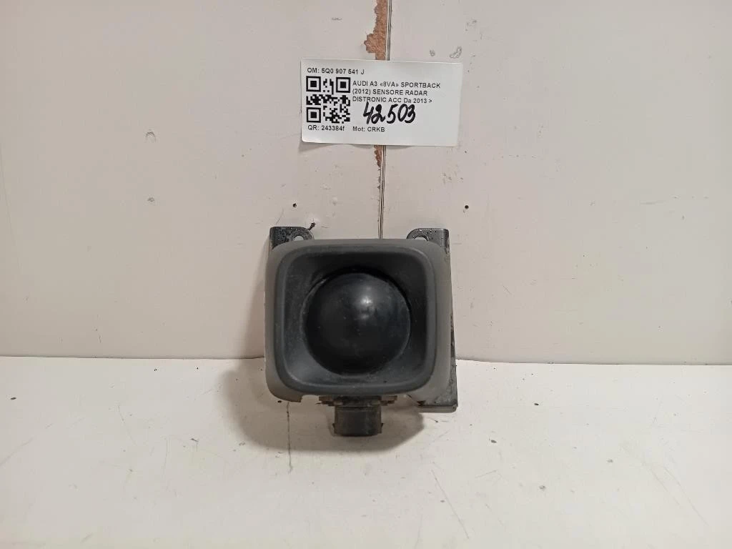 Sensore Radar Distronic ACC 5Q0 907 541 J Audi A3 8VA Sportback 2012