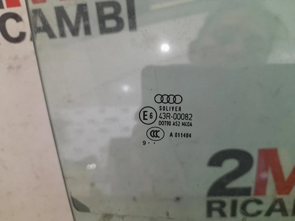 Cristallo Scendente Porta ANT DX VETRO CRISTALLO PORTA 8T0845202D Audi A5 8T3 2008