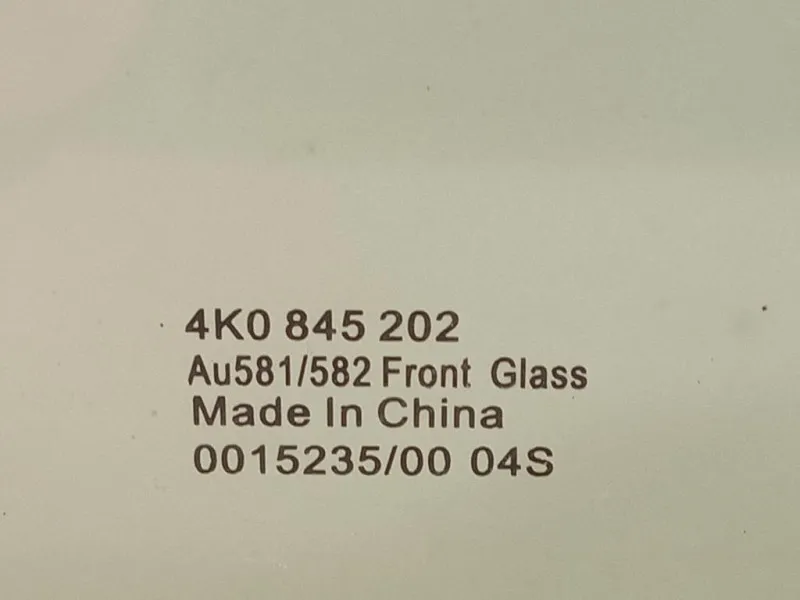 Cristallo Scendente Porta ANT DX 4K0 845 202 Audi A6 4a5c8 Avant 2018