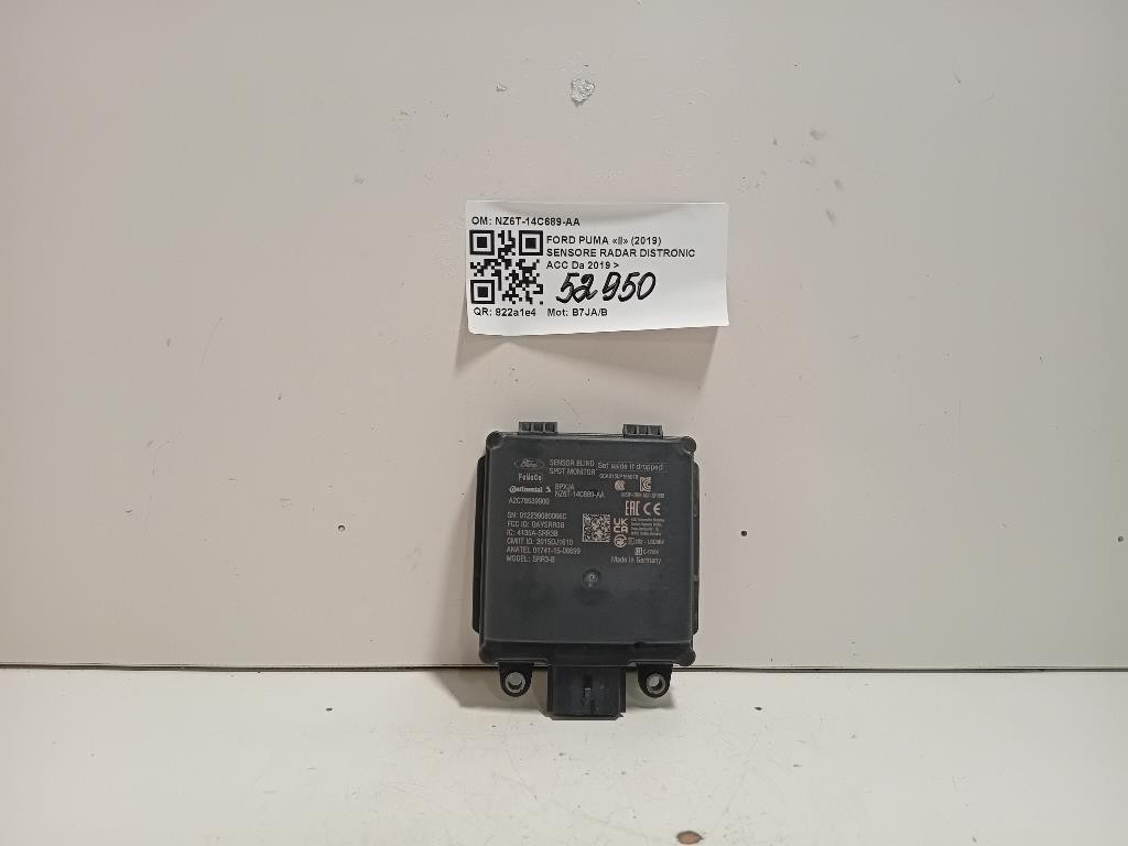 Sensore Radar Distronic ACC NZ6T-14C689-AA Ford PUMA II 2019