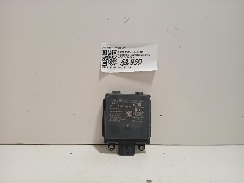 Sensore Radar Distronic ACC NZ6T-14C689-AA Ford PUMA II 2019