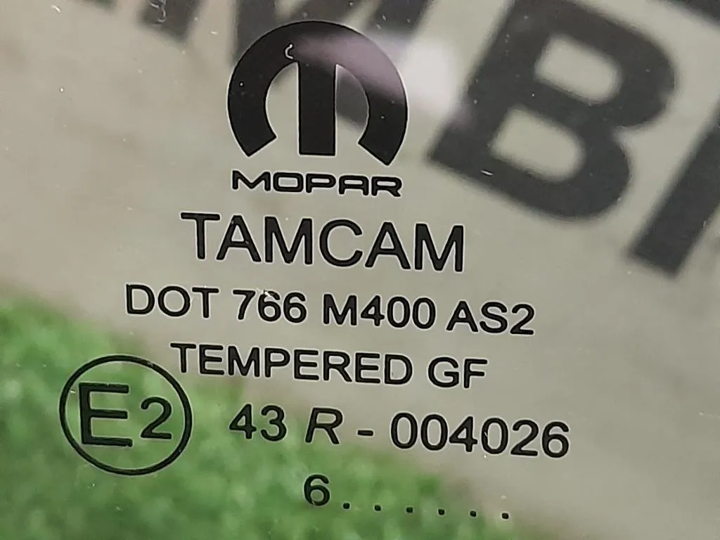 Cristallo Scendente Porta ANT DX 43R004026 Fiat TIPO II 2016