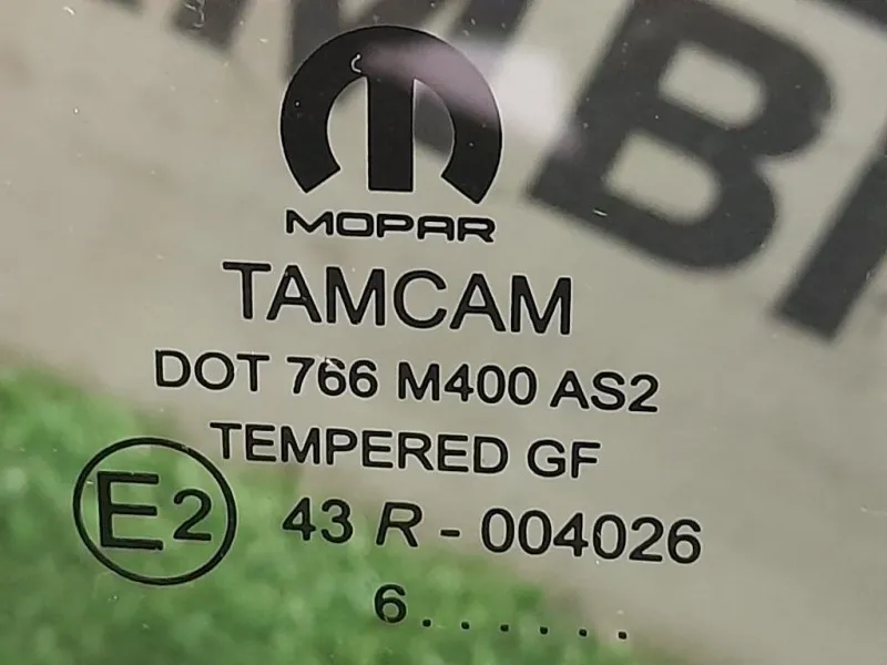 Cristallo Scendente Porta ANT DX 43R004026 Fiat TIPO II 2016