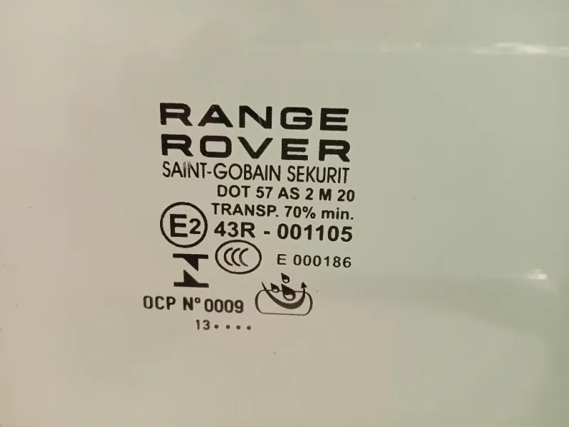 Cristallo Scendente Porta ANT DX LR044525 43R-001105 Land Rover Range Rover Evoque I 2011
