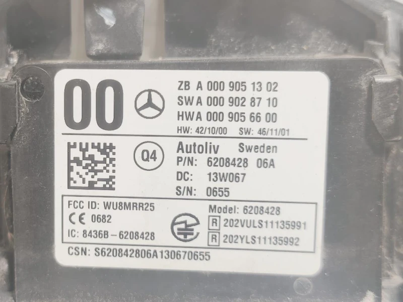 Sensore Radar Distronic ACC A0009051302 Mercedes Classe B W246 2012