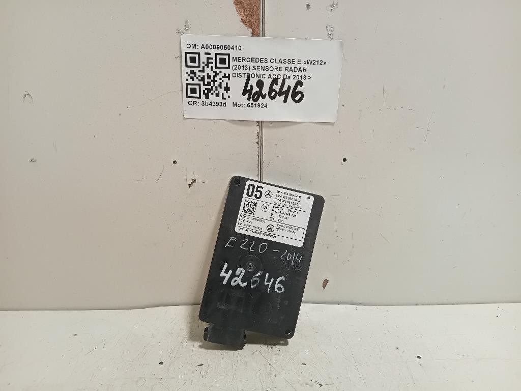Sensore Radar Distronic ACC A0009050410 Mercedes Classe E W212 2013