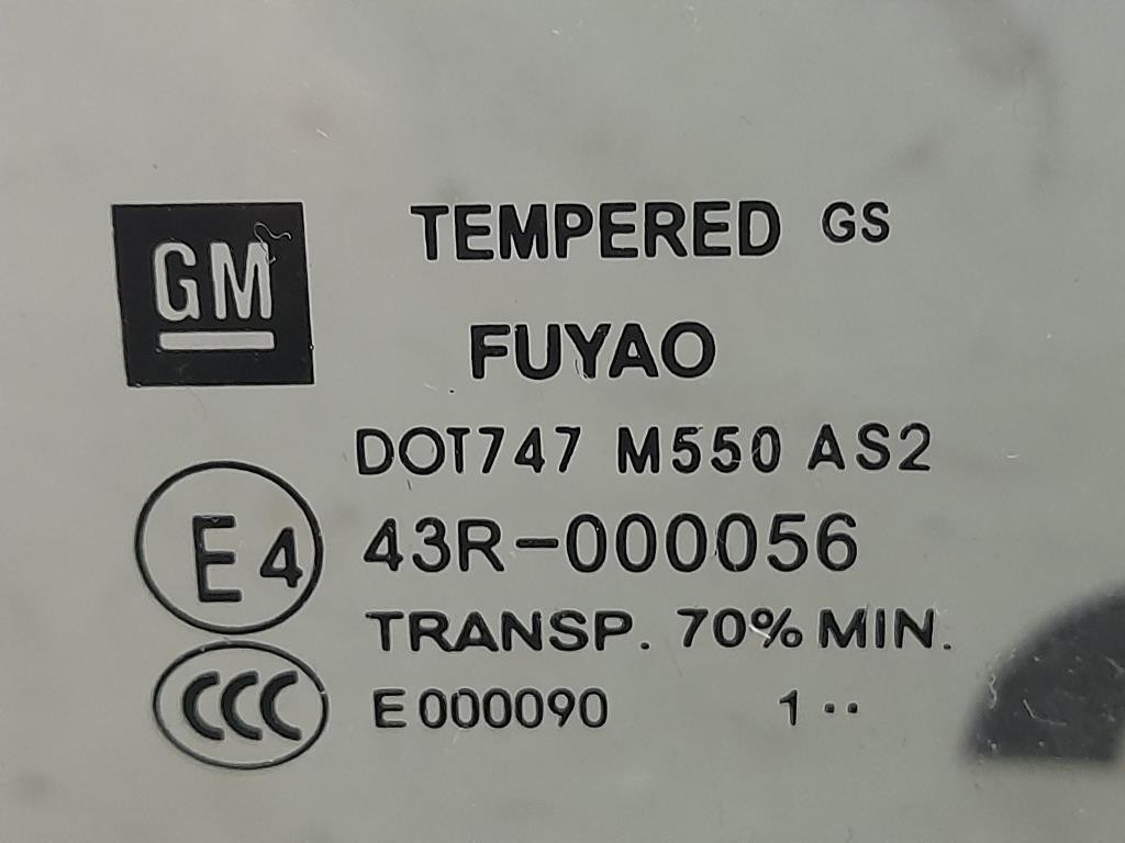 Cristallo Scendente Porta ANT DX 43R000056 Opel Insignia A 2009