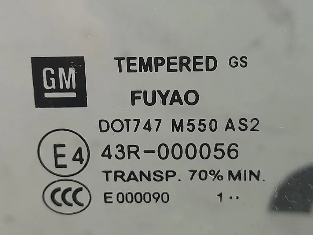 Cristallo Scendente Porta ANT DX 43R000056 Opel Insignia A 2009