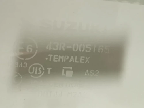 Cristallo Scendente Porta ANT DX 84501-62R01-000 Suzuki Swift VI 2017