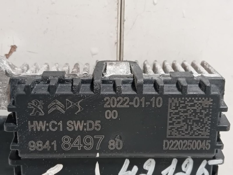 Sensore Radar Distronic ACC 9841849780 Opel Mokka B 2020