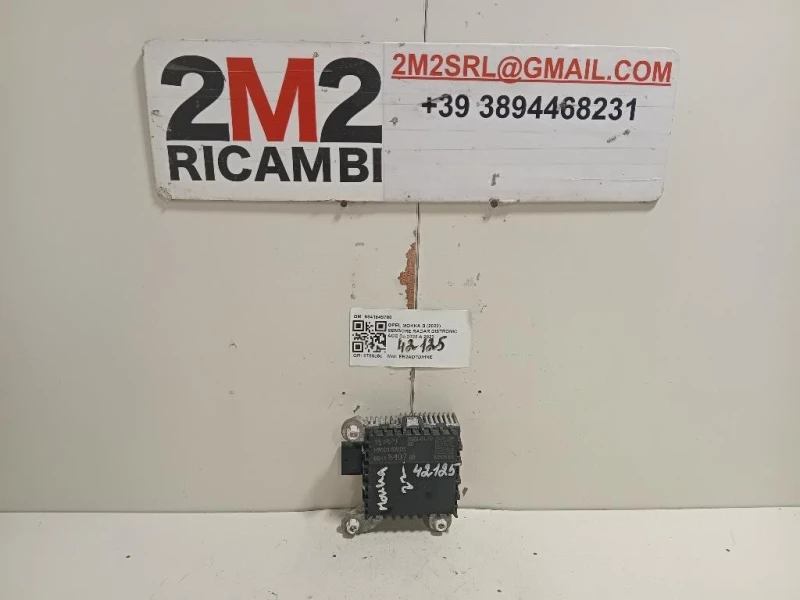 Sensore Radar Distronic ACC 9841849780 Opel Mokka B 2020