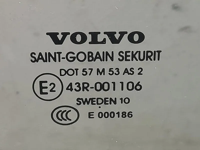 Cristallo Scendente Porta ANT DX E000186 Volvo S40 II 2004