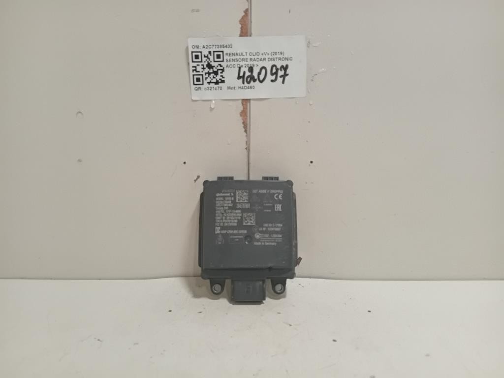 Sensore Radar Distronic ACC A2C77385402 Renault CLIO V 2019