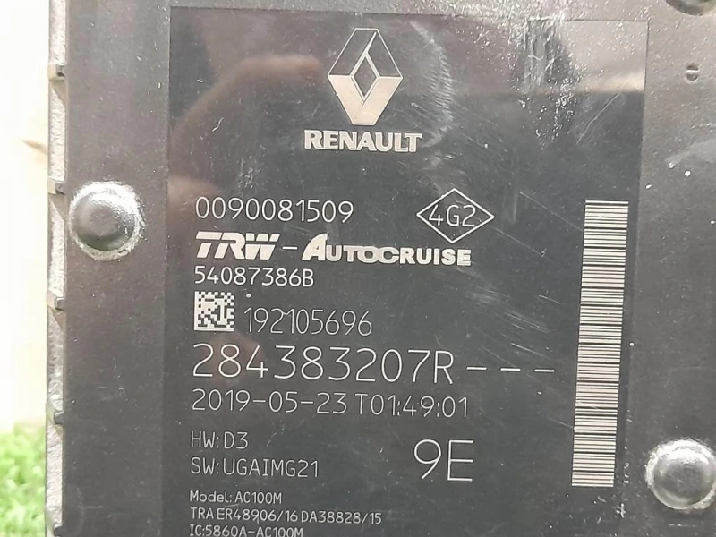 Sensore Radar Distronic ACC 284383207R RADAR Renault Mégane III 2009