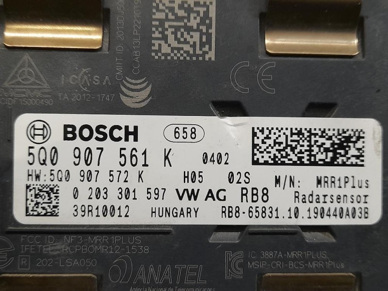 Sensore Radar Distronic ACC 5Q0907561K Skoda Fabia NJ3 2018