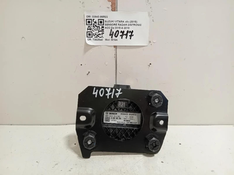 Sensore Radar Distronic ACC 33943-86R03 Suzuki Vitara II 2015