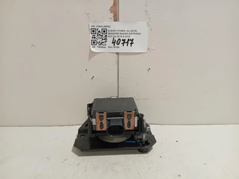 Sensore Radar Distronic ACC 33943-86R03 Suzuki Vitara II 2015