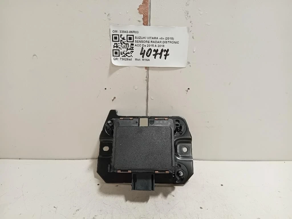 Sensore Radar Distronic ACC 33943-86R03 Suzuki Vitara II 2015