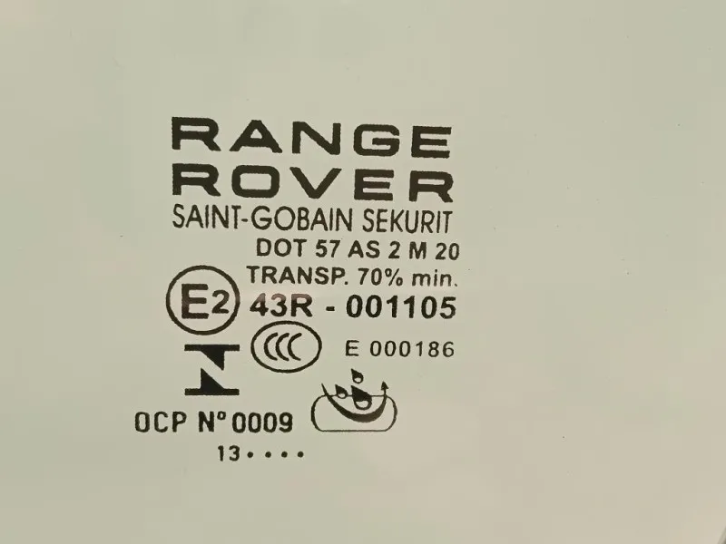 Cristallo Scendente Porta ANT SX LR044526 43R-001105 Land Rover Range Rover Evoque I 2011