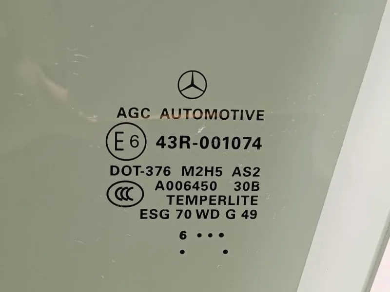 Cristallo Scendente Porta ANT SX A006450 Mercedes Classe GLE W166 2015