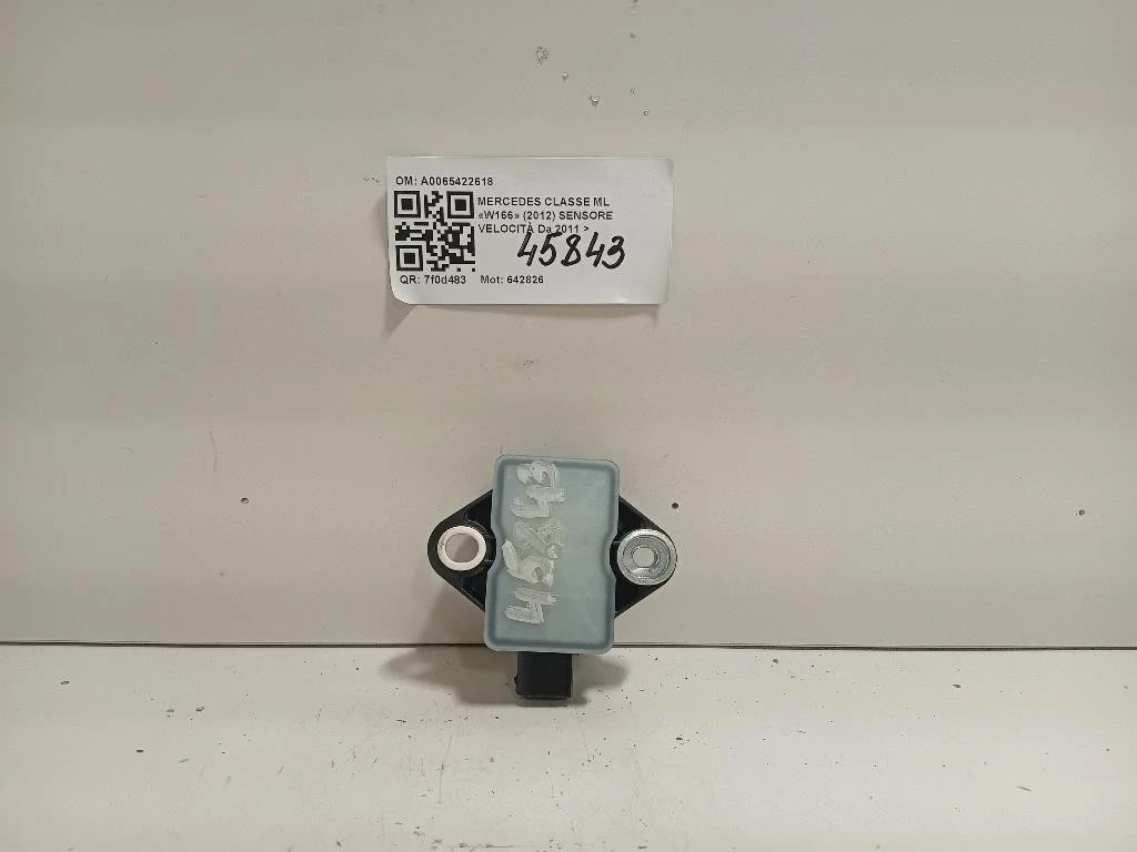 Sensore Velocità A0065422618 Mercedes Classe ML W166 2012