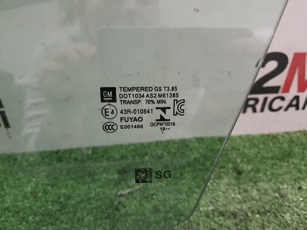 Cristallo Scendente Porta ANT SX 13412495 Opel Astra K 2019