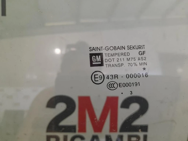 Cristallo Scendente Porta ANT SX 13270976 Opel Meriva B 2010