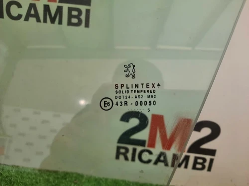 Cristallo Scendente Porta ANT SX 8200094796 Renault Megane II CC 2003