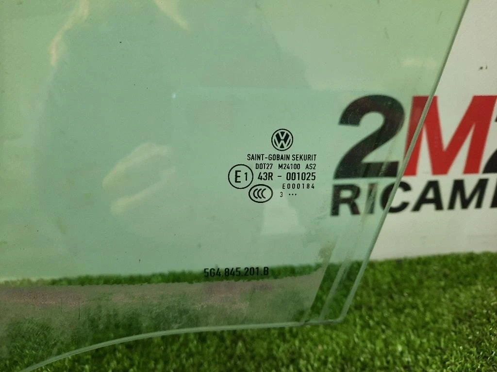 Cristallo Scendente Porta ANT SX 5G4845201B Volkswagen GOLF VII 2013