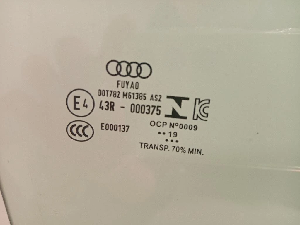 Cristallo Scendente Porta POST DX 4K9845026A Audi A6 4a5c8 Avant 2018