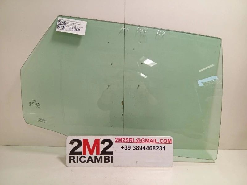 Cristallo Scendente Porta POST DX 4K9845026A Audi A6 4a5c8 Avant 2018