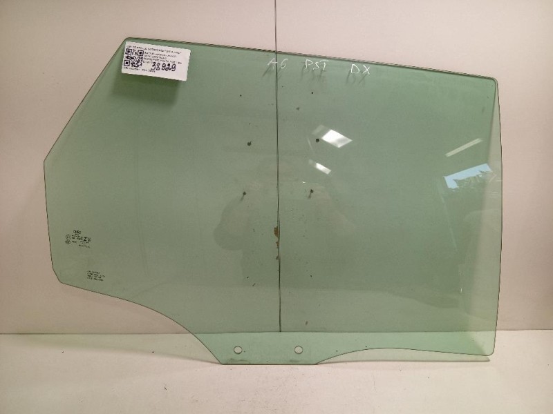 Cristallo Scendente Porta POST DX 4K9845026A Audi A6 4a5c8 Avant 2018