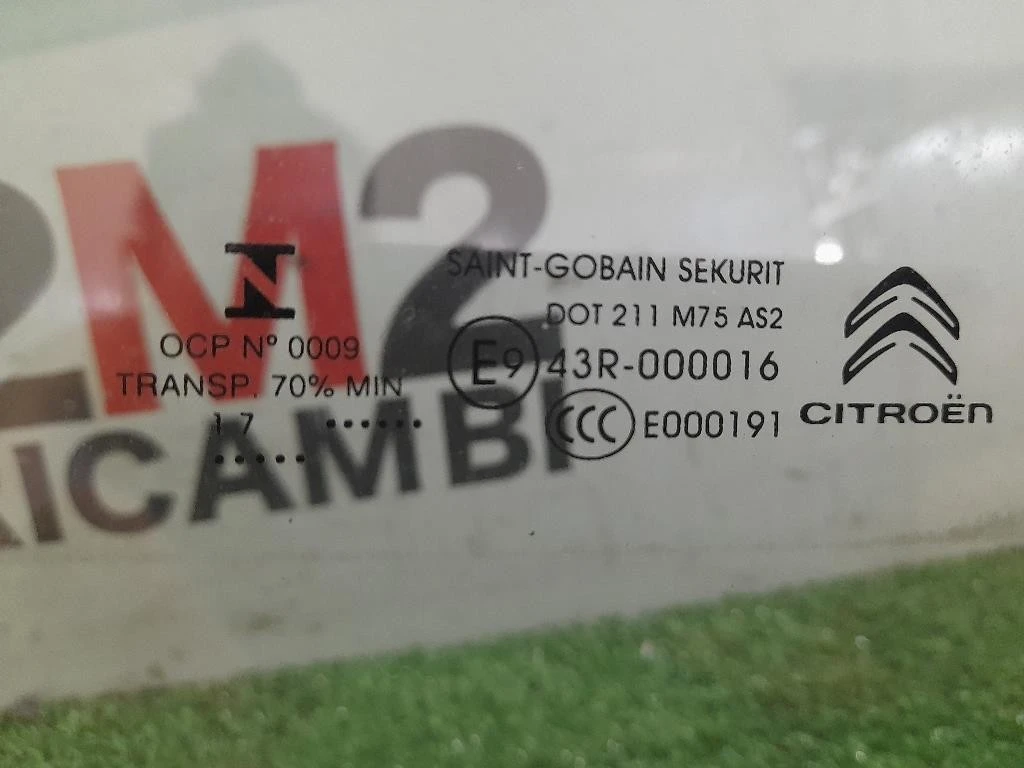 Cristallo Scendente Porta POST DX 9676910180 Citroen C4 Grand Picasso II 2016